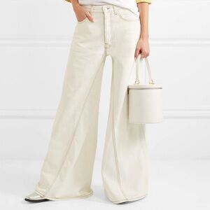 GANNI Paneled Jeans Size 34